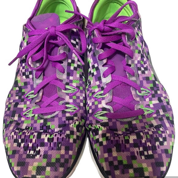Nike Free TR Fit 5 Womens Sz 8 Running Shoe Purple / Black / Green Lightweight - Picture 5 of 15